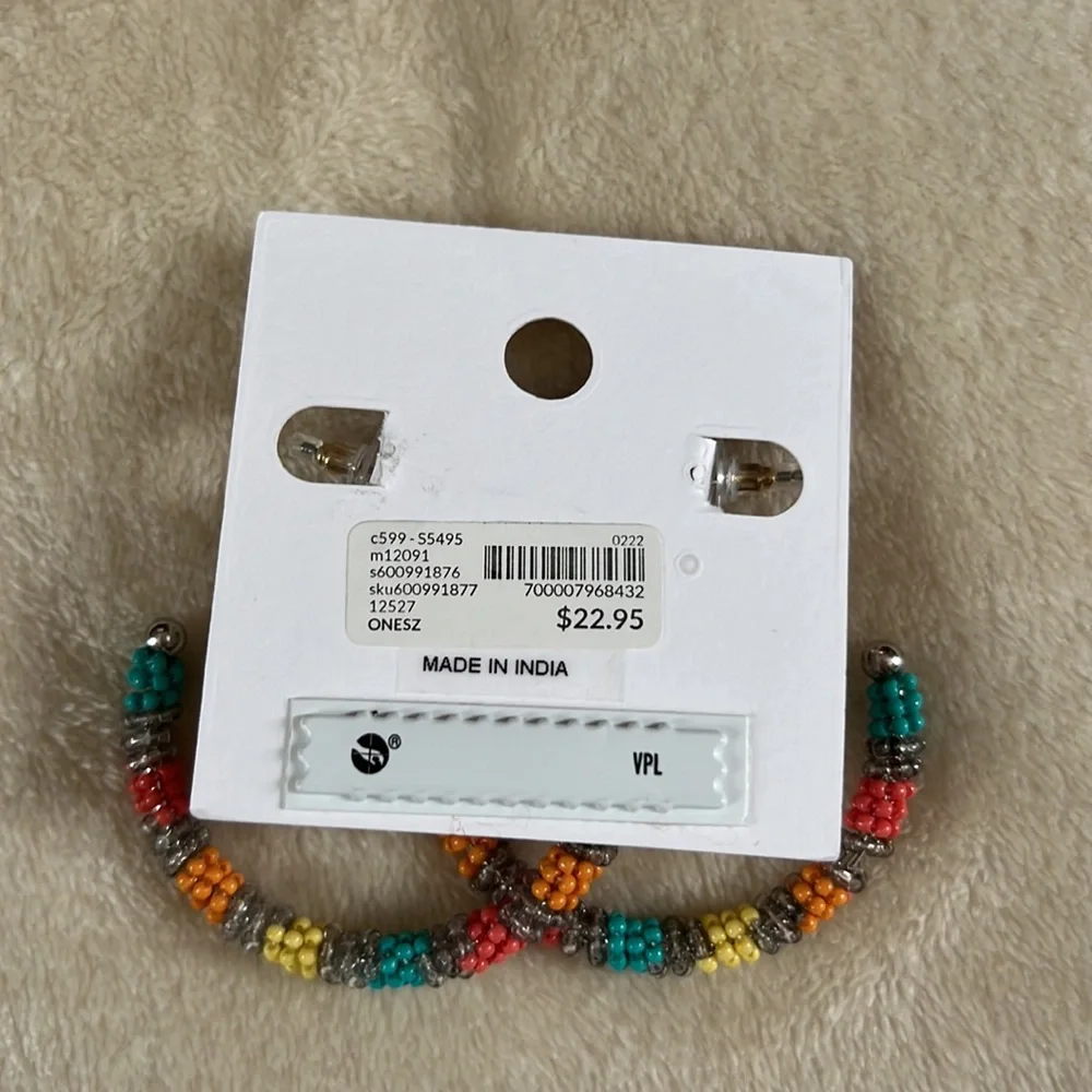 Lane Bryant boho seed bead set - Picture 5 of 6